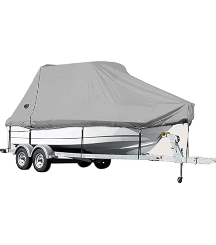 トレーラーブルボートカバー600Dマリングレードpuライニング防水17~19ft Amazon.co.jp: ハードトップ/ Tトップボートカバー600D PUマリン